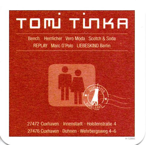 cuxhaven cux-ni leuchtfeuer 1b (quad185-tomi tinka-braun)